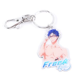 Free! Eternal Summer Rei Metal Keychain