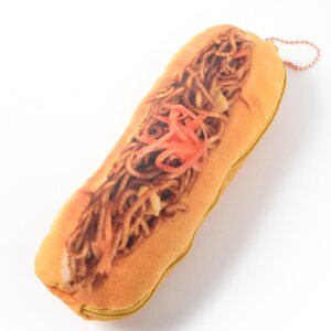 Marude Pan Like a Bread Pen Pouches Yakisoba-pan