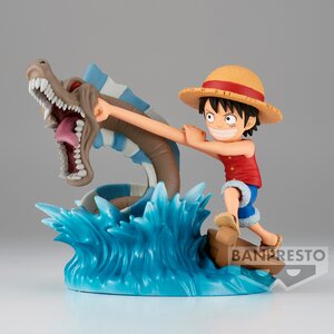 World Collectable Figure One Piece Log Stories Monkey D. Luffy vs. Local Sea Monster