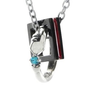 Hatsune Miku Motif Double Ring Pendant 45 cm
