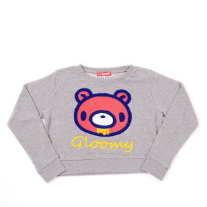 Gloomy Chenille Short Pullover Gray