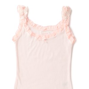 LIZ LISA Butterfly Motif Tank-top Pink