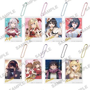 Kadokawa Sneaker Bunko Holy Night Merry ☆ Concert! Trading Photo-Style Acrylic Card Case Keychain