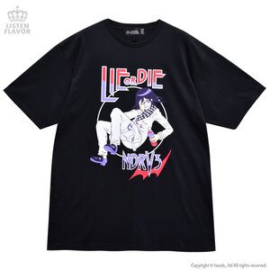 LISTEN FLAVOR Danganronpa V3: Killing Harmony Kokichi Oma Liar Big T-Shirt Black