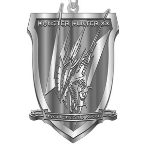 Monster Hunter XX Metal Keychain Wycademy Ship Recon Research Team