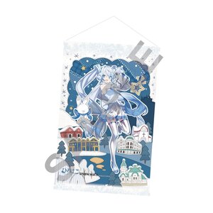 Snow Miku x Hirohako Tapestry Hakodate Art by Kiya Machi