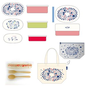 harebare Lunch Box Collection Hide & Seek in the Flowers Complete Set