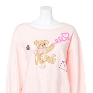 Swankiss Fluffy teddy Shirts Pink