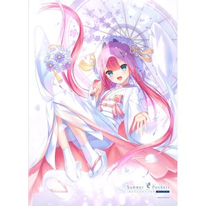 Summer Pockets Reflection Blue B2 Tapestry Shiki Kamiyama: Oni no Yomeiri Ver. (Re-run) [Pre-order]