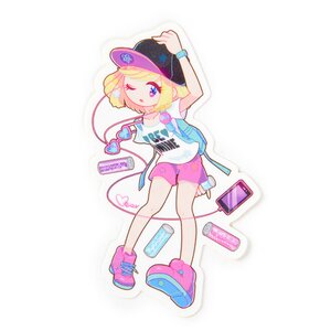 Weekend Girls Sticker Music Girl