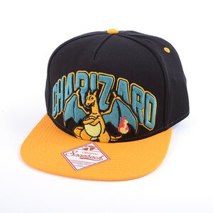 Charizard Black Snapback Cap | Pokémon