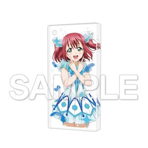CharaClear Love Live! Sunshine!! Water Blue New World Acrylic Keychain Collection Ruby Kurosawa