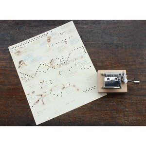 “Alarm Clock” Paper-Tape Music Box Manga