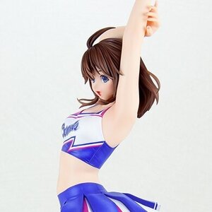 Yasumi-chan Cheerleader '24: Molded Color Ivory Ver. 1/5.5 Scale Garage Kit Figure