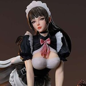 Holiday Maid Monica Tessia: Pedestal Akagi Color Ver. 1/4 Scale Figure [Pre-order]