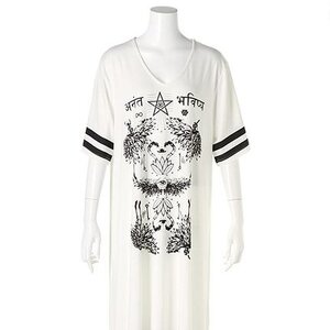 GLAD NEWS Big Striped Dress White