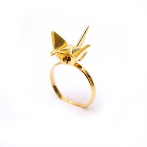 Lilou Paper Crane Ring