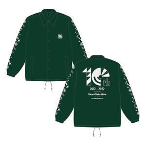 Tokyo Otaku Mode 10th Anniversary Coach Jacket Ivy Green XXL