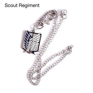 Attack on Titan Emblem Wallet Chains Scout Regiment