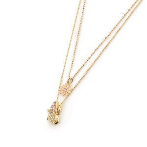 LIZ LISA Butterfly Necklace Yellow