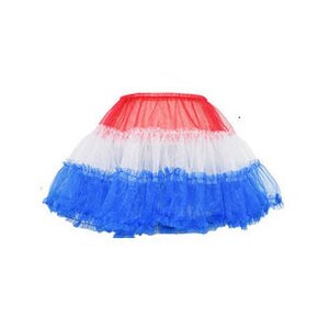 ACDC RAG 3-Color Pannier Skirt Red x White x Navy