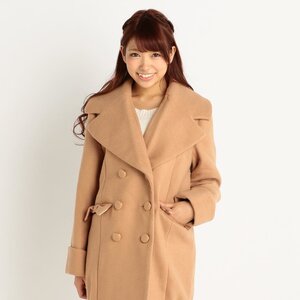 LIZ LISA Cocoon Coat Mocha