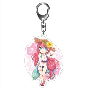 Hatsune Miku Summer Festival Acrylic Keychain Series: Beach Festival SD Ver. Megurine Luka