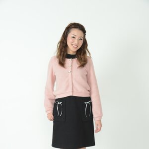Honey Salon Little Rose Soft Cardigan Pink