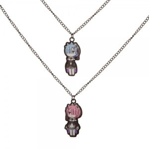 Crunchyroll Re:Zero Ram Bestie Necklaces