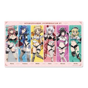 Senki Zessho Symphogear XV Desk Mat Little Devil Waitress Ver. [Pre-order]