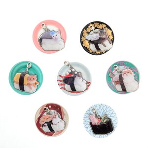 Nekozushi Nyata Metal Charms Vol. 2