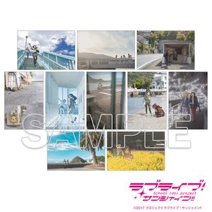 Love Live! Sunshine!! Find Our Numazu 10 Postcard Set 2