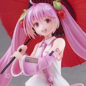 Sakura Miku 2nd Season: Japanese Umbrella Ver. Non-Scale Figure