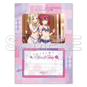 Love Live! Sunshine!! Nakayoshi Photo Stand Collection Vol. 2 w/ Bromide Mari & Ruby