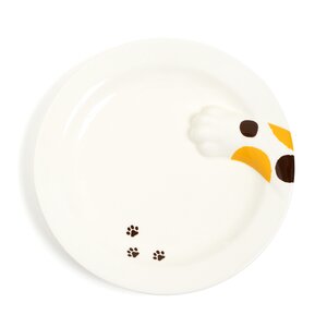 Thief Cat Plate Collection Calico Cat