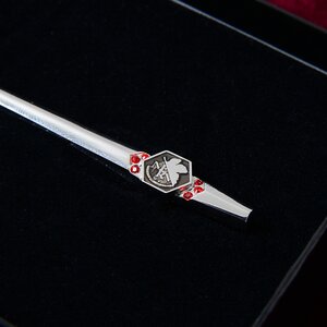 Evangelion x Swank NERV Logo Tie Bar