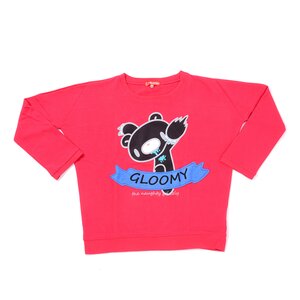 Gloomy Drop Shoulder Pullover Pink