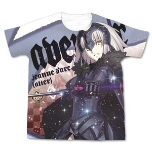 Fate/Grand Order Jeanne d'Arc (Alter) Full-Color White T-Shirt S