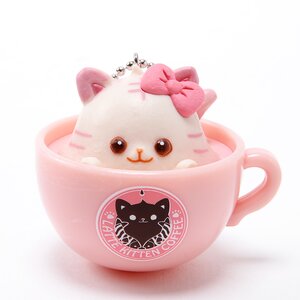 Latte Kitten Coffee Straps: Appearance of Latte Piyo Tiana