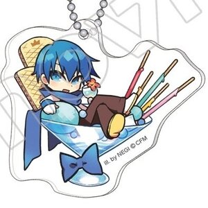 Vocaloid Acrylic Keychain Charm Collection (NEGI Ver.) Kaito