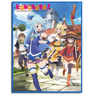 KonoSuba Group Sublimation Throw Blanket