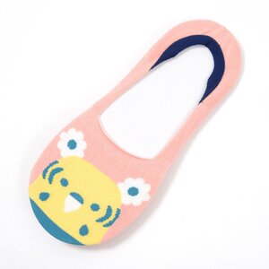 KOTORITACHI Budgerigar Low-Cut Socks Pink