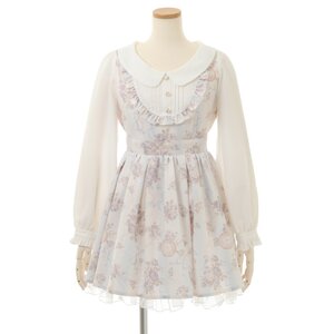 LIZ LISA Stripe Rose Dress Blue