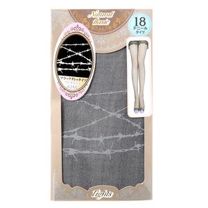Patterned Tights Barbed Wire