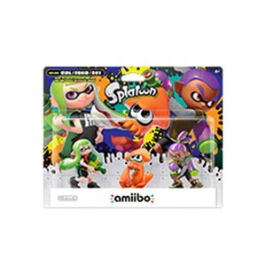 Splatoon amiibo Splatoon Series 3-Pack (Alt Colors)