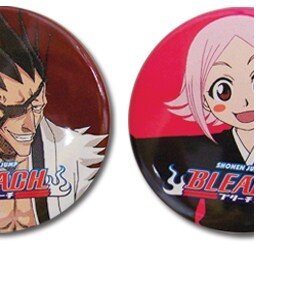 Bleach Kenpachi & Yachiru Pin Set