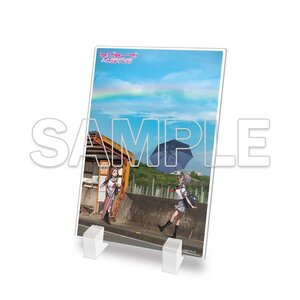 Love Live! Sunshine!! Mini Acrylic Plate Aqours Riko & You