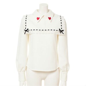 Swankiss Loveletter Blouses White