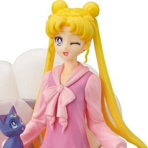 Ichibansho Figure Sailor Moon Cosmos the Movie Usagi & Luna -Antique Style-