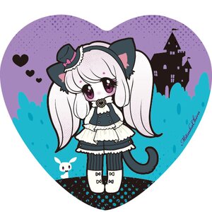 Heart-Shaped Tin Badge Collection Puss in Boots